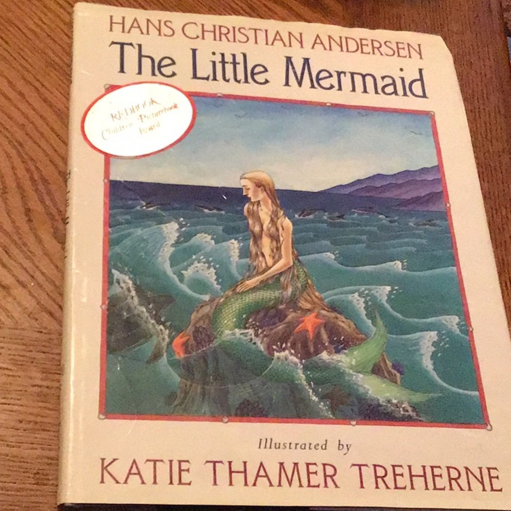 The Little Mermaid hardcover book